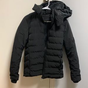 Black winter Coat unisex xhsChina size M, warm and rarely used